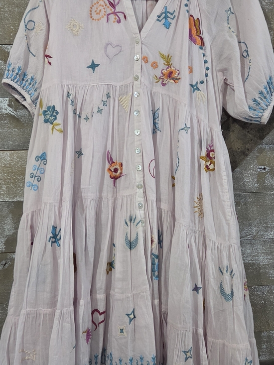 Kyla Seo Dresses & Skirts - Kyla Seo Love Kyla Embroidered Midi Dress